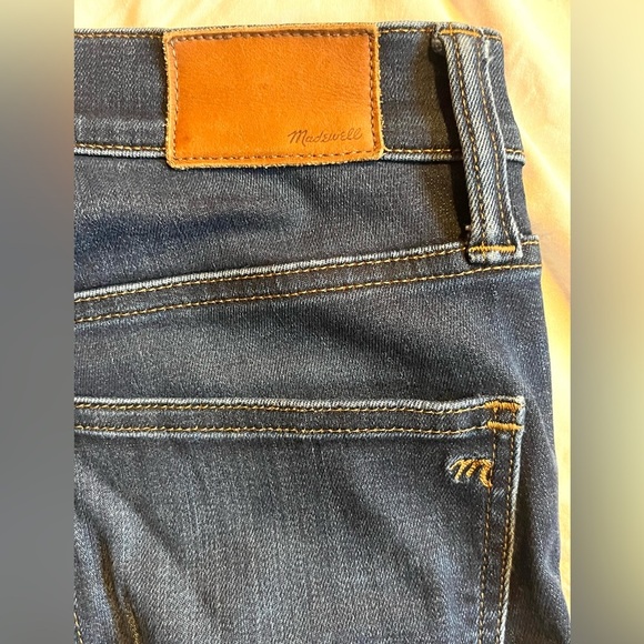 Madewell Women's Dark Blue 9 inch High Rise Skinny Jeans Waist 25 - Picture 11 of 12